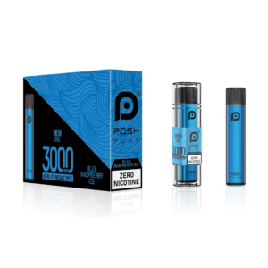 Posh Plus 3000 Zero Nic Blue Raspberry Ice