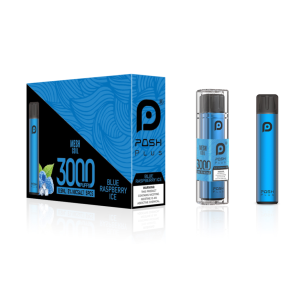 Posh Plus 3000 Blue Raspberry Ice