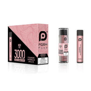 Posh Plus 3000 Strawberry Watermelon Apple Ice