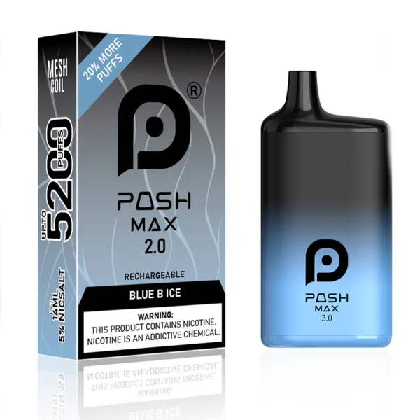 Blue B Ice - Posh Max 2.0 5200 Puffs