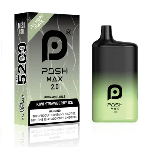 Kiwi Strawberry Ice - Posh Max 2.0 5200 Puffs