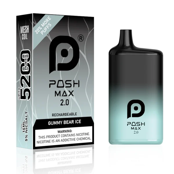 Gummy Bear Ice Posh Max 2.0 Disposable Vape